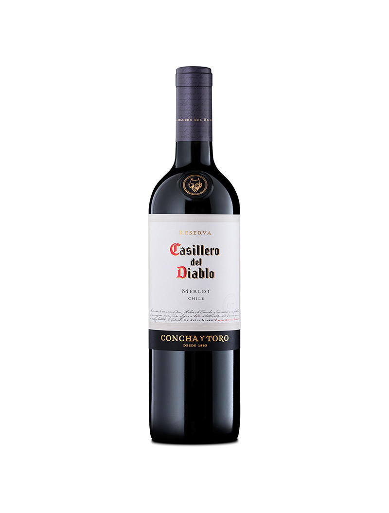 V.T. CASILLERO DEL DIABLO MERLOT .750