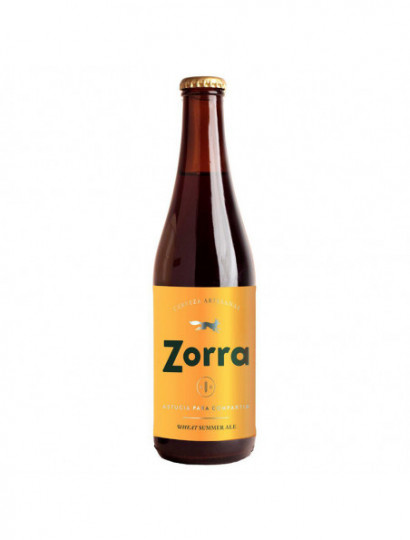 CERVEZA ZORRA WHEAT SUMMER ALE .355