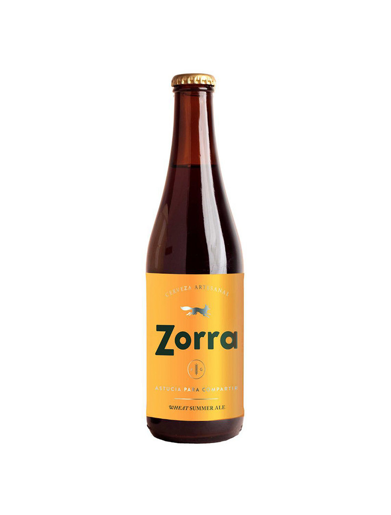 CERVEZA ZORRA WHEAT SUMMER ALE .355