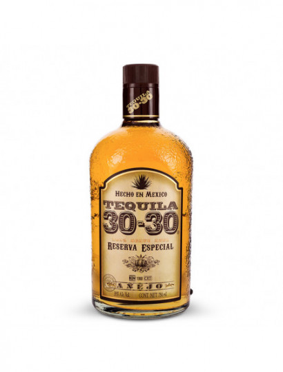 TEQUILA 30-30 AÑEJO .100% .750