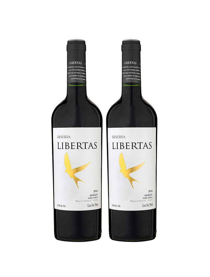 V.T. LIBERTAS MERLOT .750 DUO