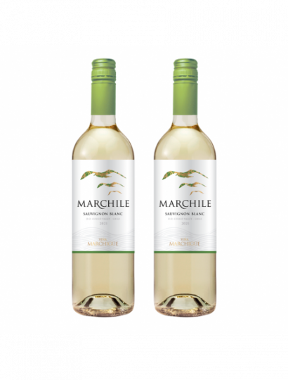 V.B. MARCHILE SAUVIGNON BLANC .750 2 BOT.