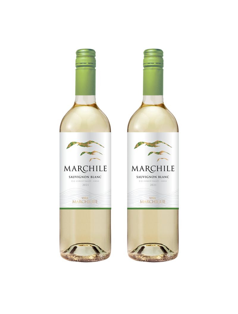 V.B. MARCHILE SAUVIGNON BLANC .750 2 BOT.