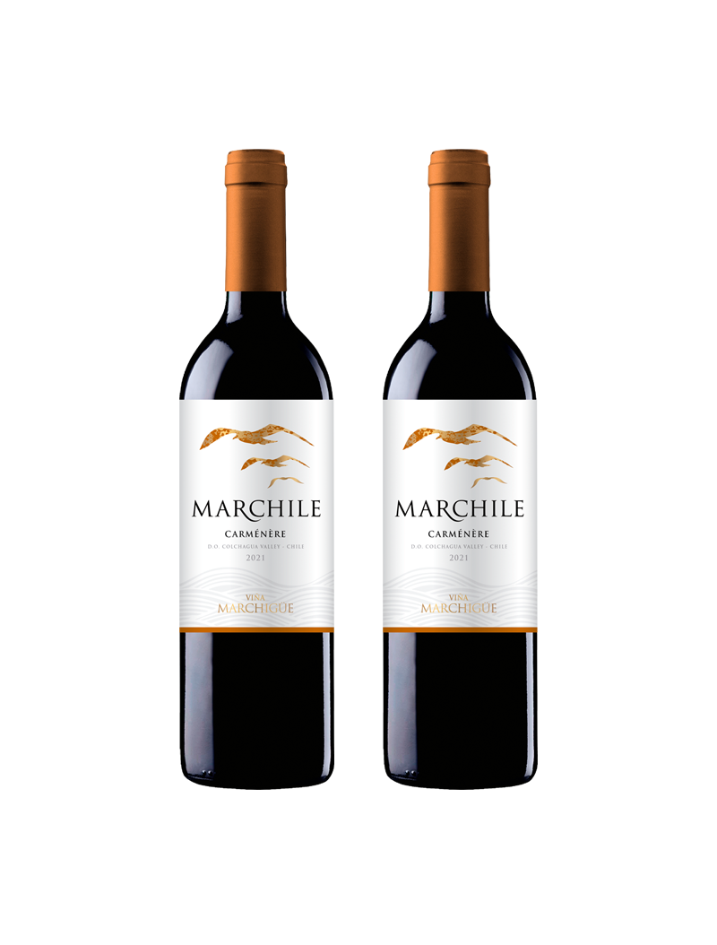 V.T. MARCHILE CARMENERE .750 2 BOT.