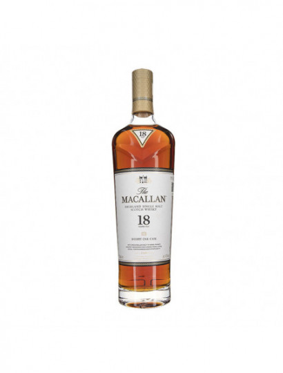 WHISKY 18 THE MACALLAN SHERRY OAK CASK .700