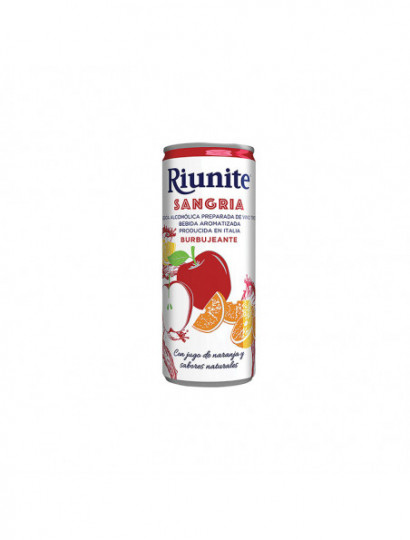 BEBIDA RIUNITE SANGRIA LATA 0.250