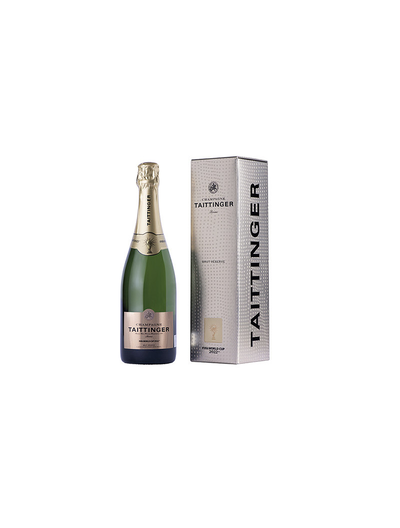 CHAMPAGNE BRUT RVA. FIFA 2022 TAITTINGER .750