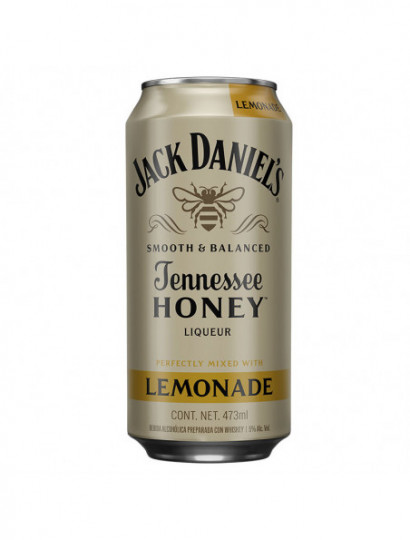 BEBIDA JACK DANIEL`S HONEY LIMONADE .473