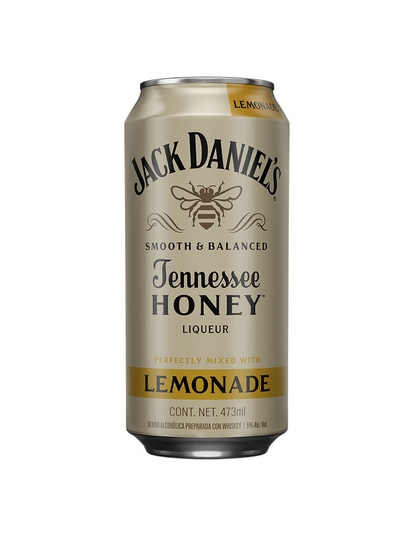 BEBIDA JACK DANIEL`S HONEY LIMONADE .473