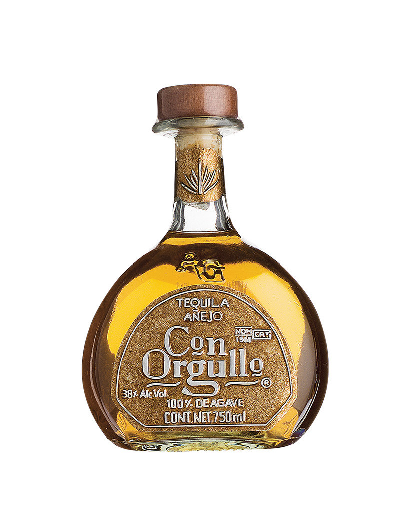 TEQUILA AÑEJO 100% CON ORGULLO .750