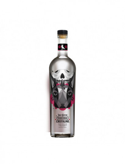 TEQUILA CRISTALINO REP.100% CUERVO TRADICIONAL EDICION CALAVERA .750