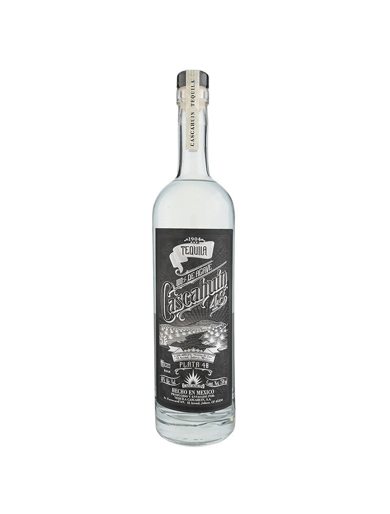 TEQUILA BCO.100% CASCAHUIN PLATA 48 .750