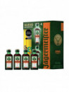 LICOR HERBAL JAGERMEISTER 4 BOT .020 C/2 REFRESCO LATA .355