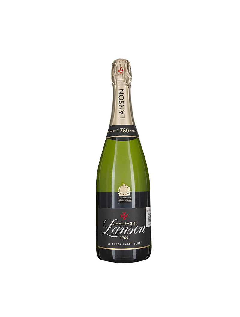 CHAMPAGNE BRUT LANSON BLACK LABEL .750