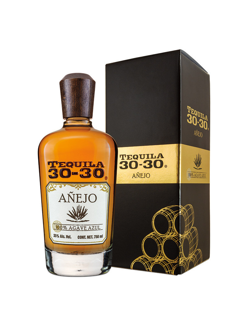 TEQUILA AÑEJO100% 30-30 PREMIUM .750