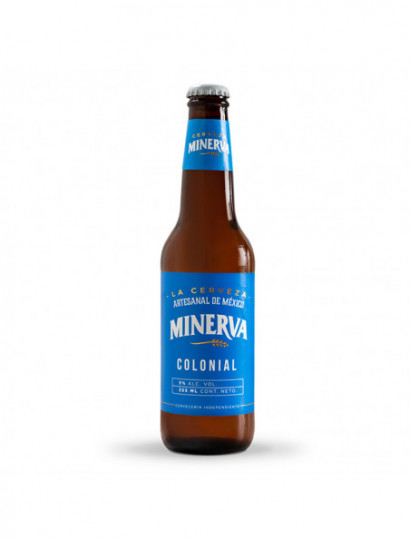 CERVEZA MINERVA COLONIAL .355