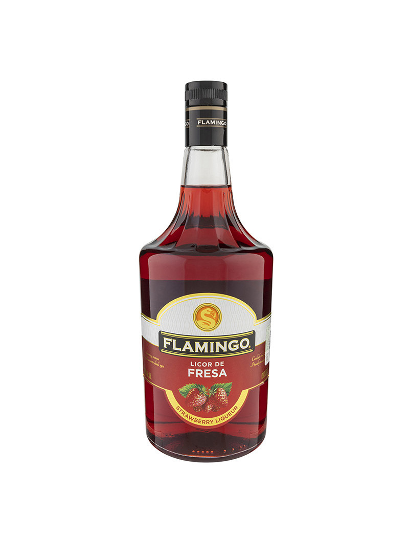 LICOR DE FRESA FLAMINGO 1.00