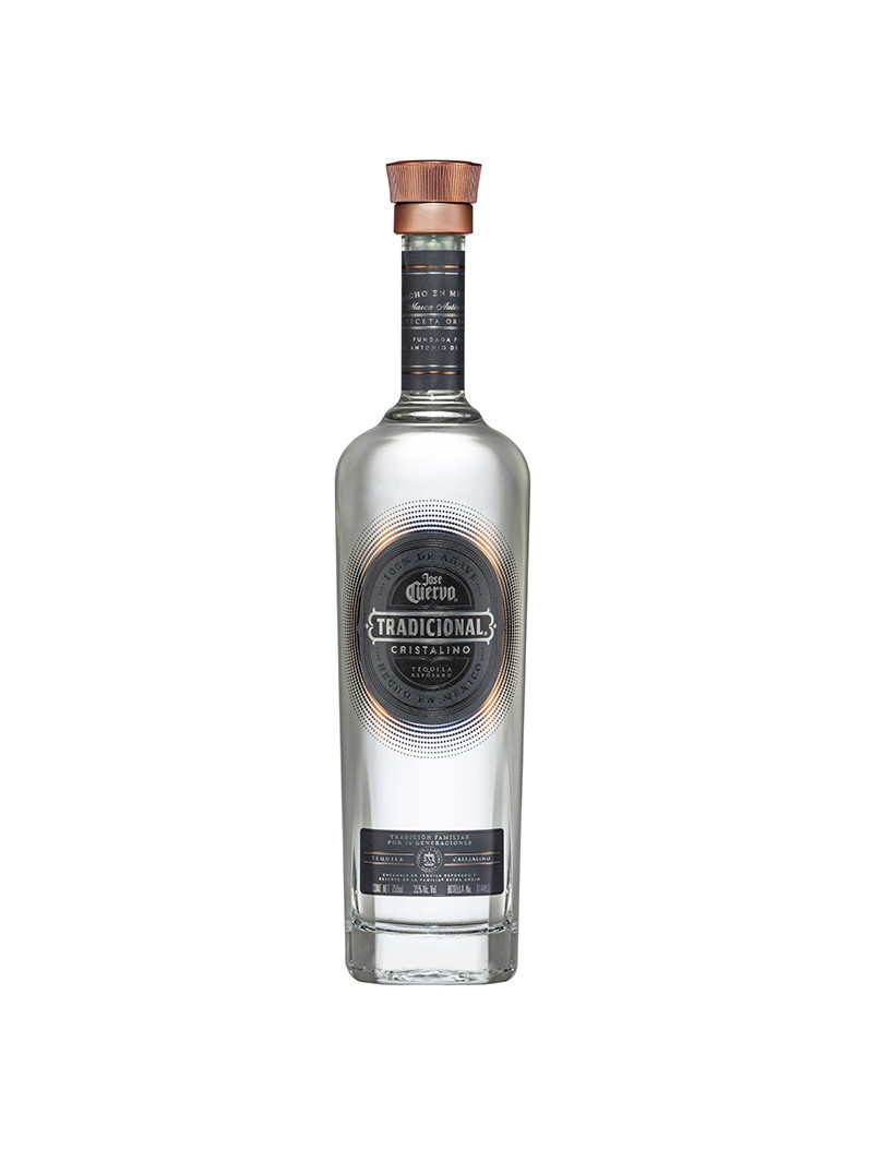 TEQUILA CRISTALINO REP.100% CUERVO TRADICIONAL .750